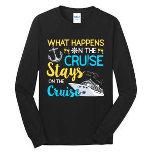 Ship Vacation Tall Long Sleeve T-Shirt