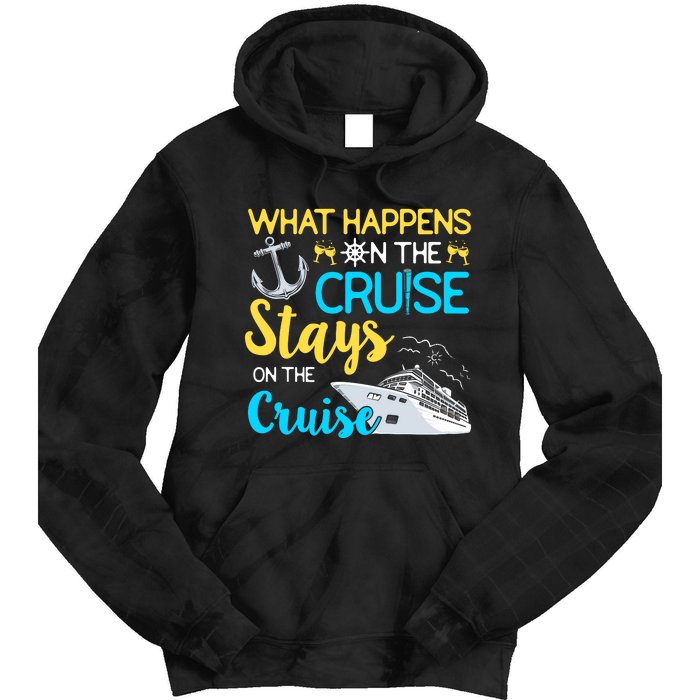 Ship Vacation Tie Dye Hoodie