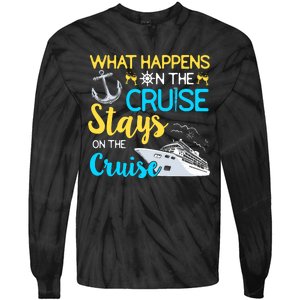 Ship Vacation Tie-Dye Long Sleeve Shirt