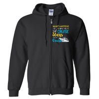 Ship Vacation Full Zip Hoodie