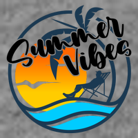 Summer Vibes Sunset Beach Tropical T-Shirt