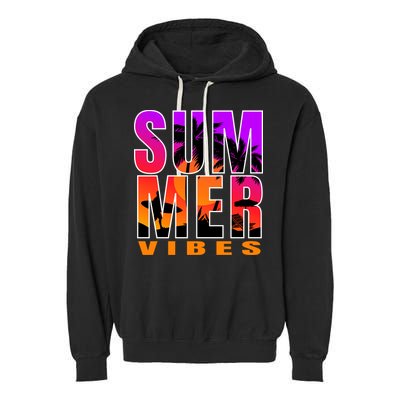 Summer Vibes Garment-Dyed Fleece Hoodie