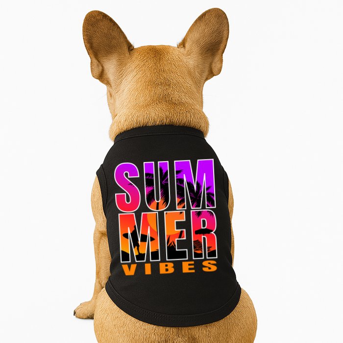 Summer Vibes Doggie Tank
