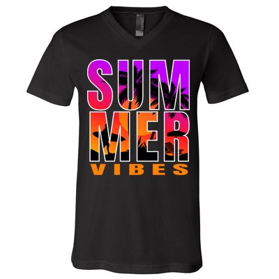 Summer Vibes V-Neck T-Shirt