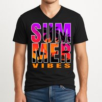 Summer Vibes V-Neck T-Shirt