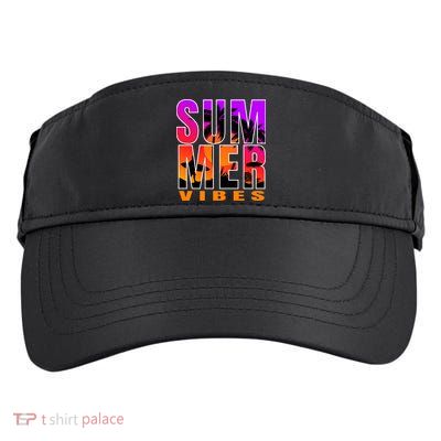Summer Vibes Adult Drive Performance Visor