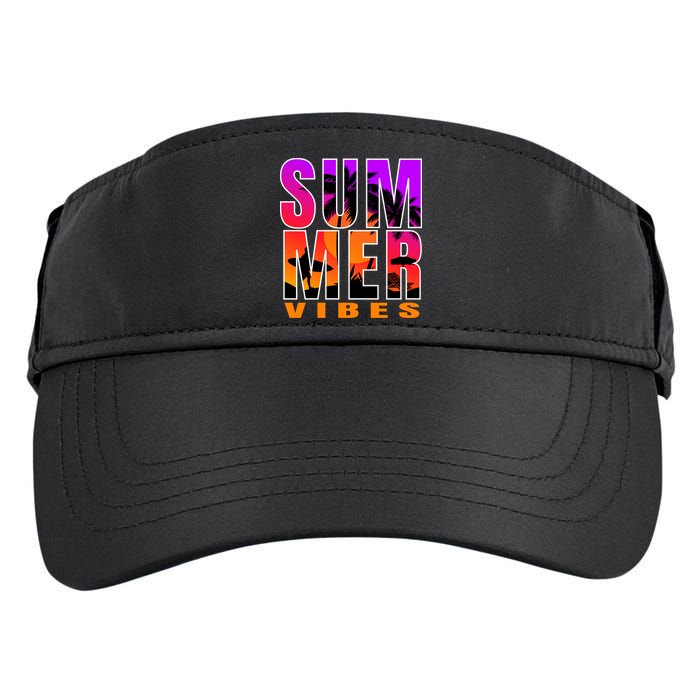 Summer Vibes Adult Drive Performance Visor