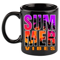 Summer Vibes 11oz C Handle Ceramic Mug