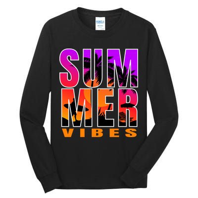 Summer Vibes Tall Long Sleeve T-Shirt