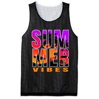 Summer Vibes Mesh Reversible Basketball Jersey Tank
