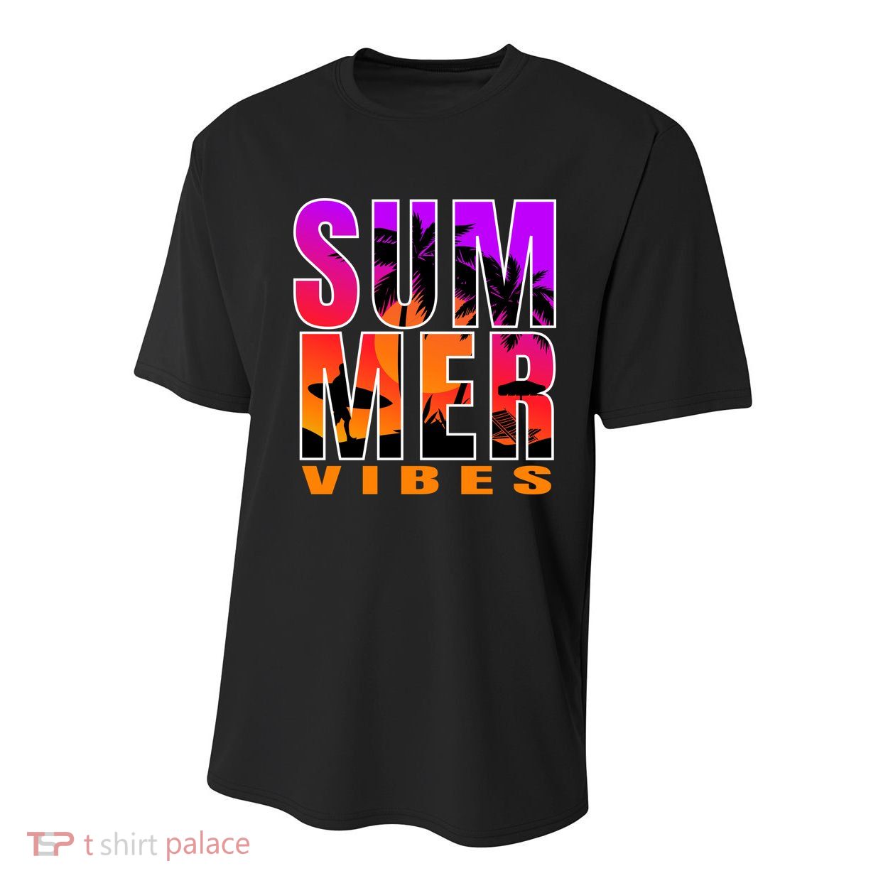 Summer Vibes Youth Performance Sprint T-Shirt
