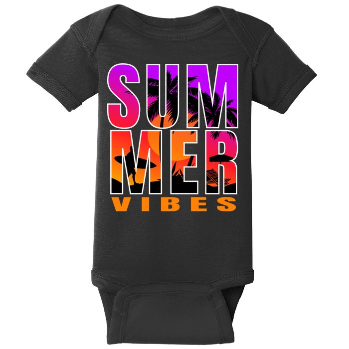 Summer Vibes Baby Bodysuit