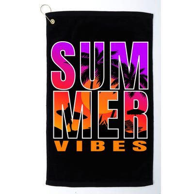 Summer Vibes Golf Towel