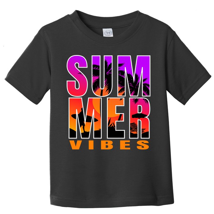 Summer Vibes Toddler T-Shirt