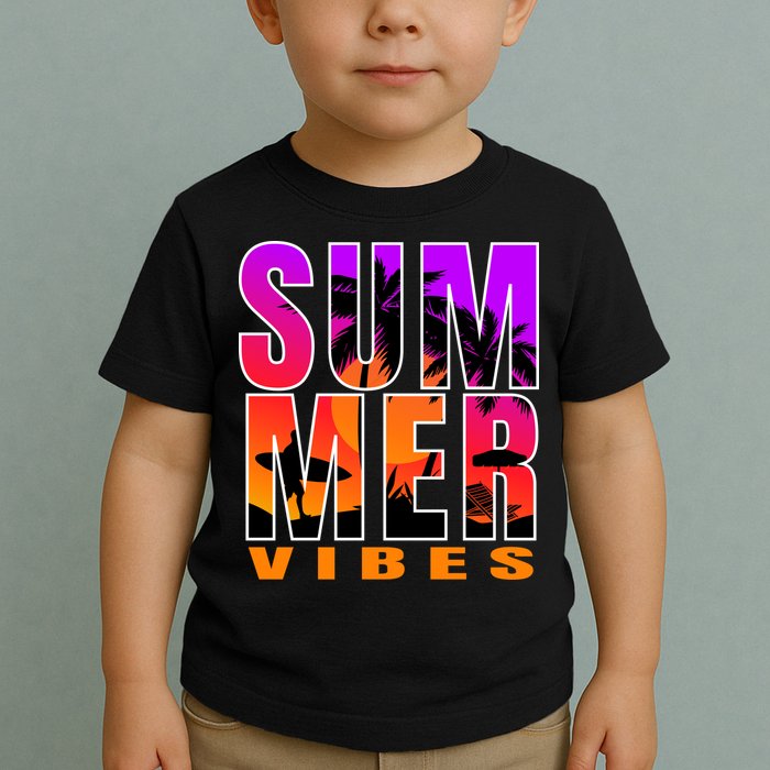 Summer Vibes Toddler T-Shirt