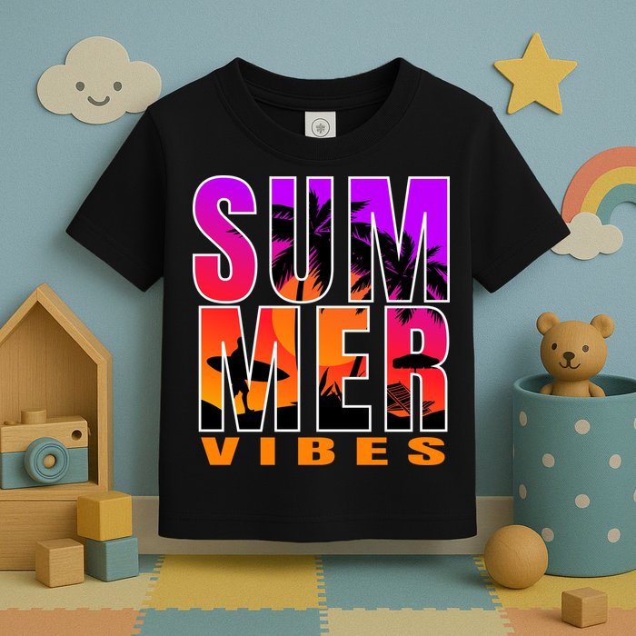 Summer Vibes Toddler T-Shirt