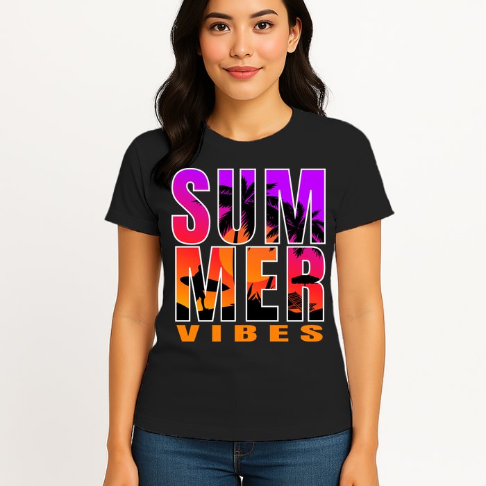 Summer Vibes Womens T-Shirt