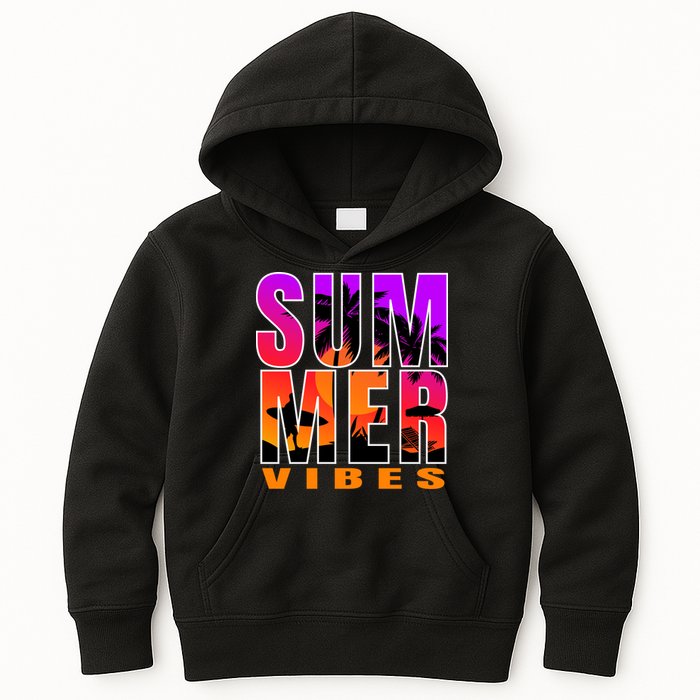 Summer Vibes Kids Hoodie