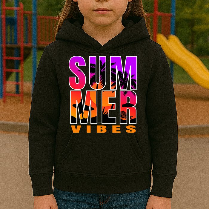 Summer Vibes Kids Hoodie