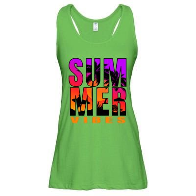 Summer Vibes Ladies Essential Flowy Tank