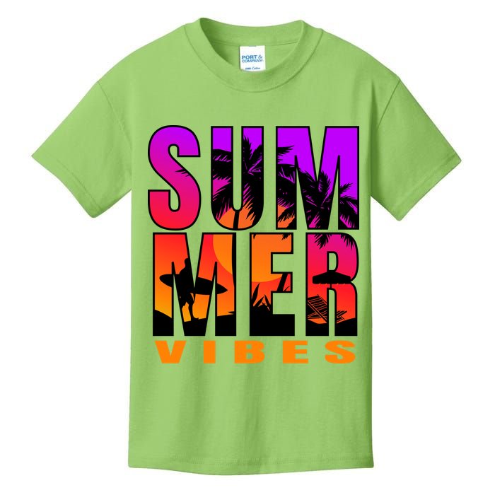 Summer Vibes Kids T-Shirt