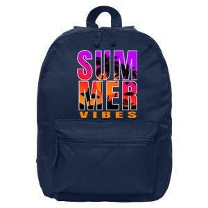 Summer Vibes 16 in Basic Backpack