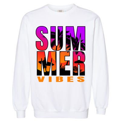 Summer Vibes Garment-Dyed Sweatshirt