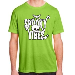 Spooky Vibes Skull Halloween Adult ChromaSoft Performance T-Shirt