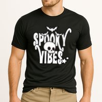Spooky Vibes Skull Halloween Cooling Performance Crew T-Shirt