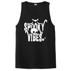 Spooky Vibes Skull Halloween PosiCharge Competitor Tank