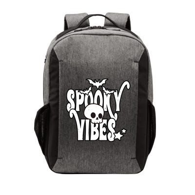 Spooky Vibes Skull Halloween Vector Backpack