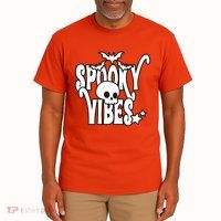 Spooky Vibes Skull Halloween Tall T-Shirt