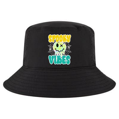 Spooky Vibes Smile Face Halloween Cool Comfort Performance Bucket Hat