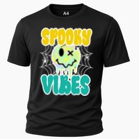 Spooky Vibes Smile Face Halloween Performance Shirt