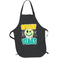 Spooky Vibes Smile Face Halloween Apron