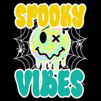 Spooky Vibes Smile Face Halloween 16 in Basic Backpack