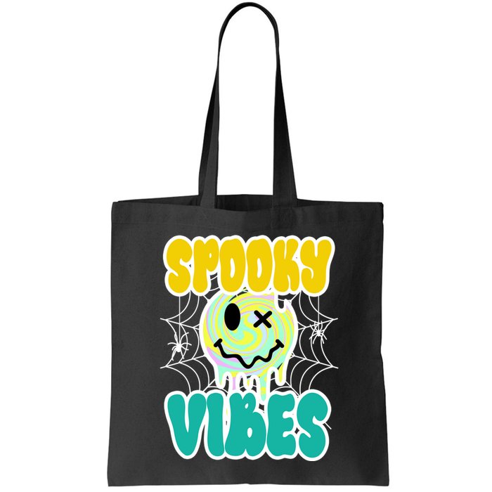Spooky Vibes Smile Face Halloween Bag