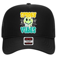 Spooky Vibes Smile Face Halloween Trucker Hat