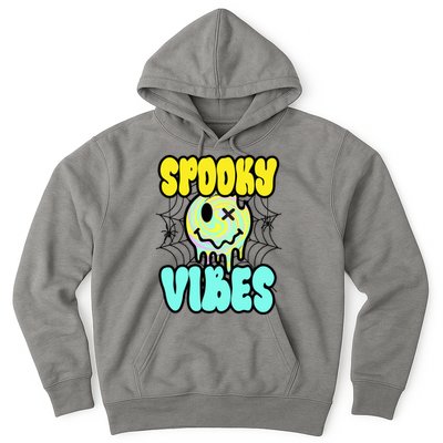 Spooky Vibes Smile Face Halloween Hoodie