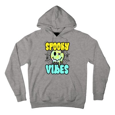 Spooky Vibes Smile Face Halloween Hoodie