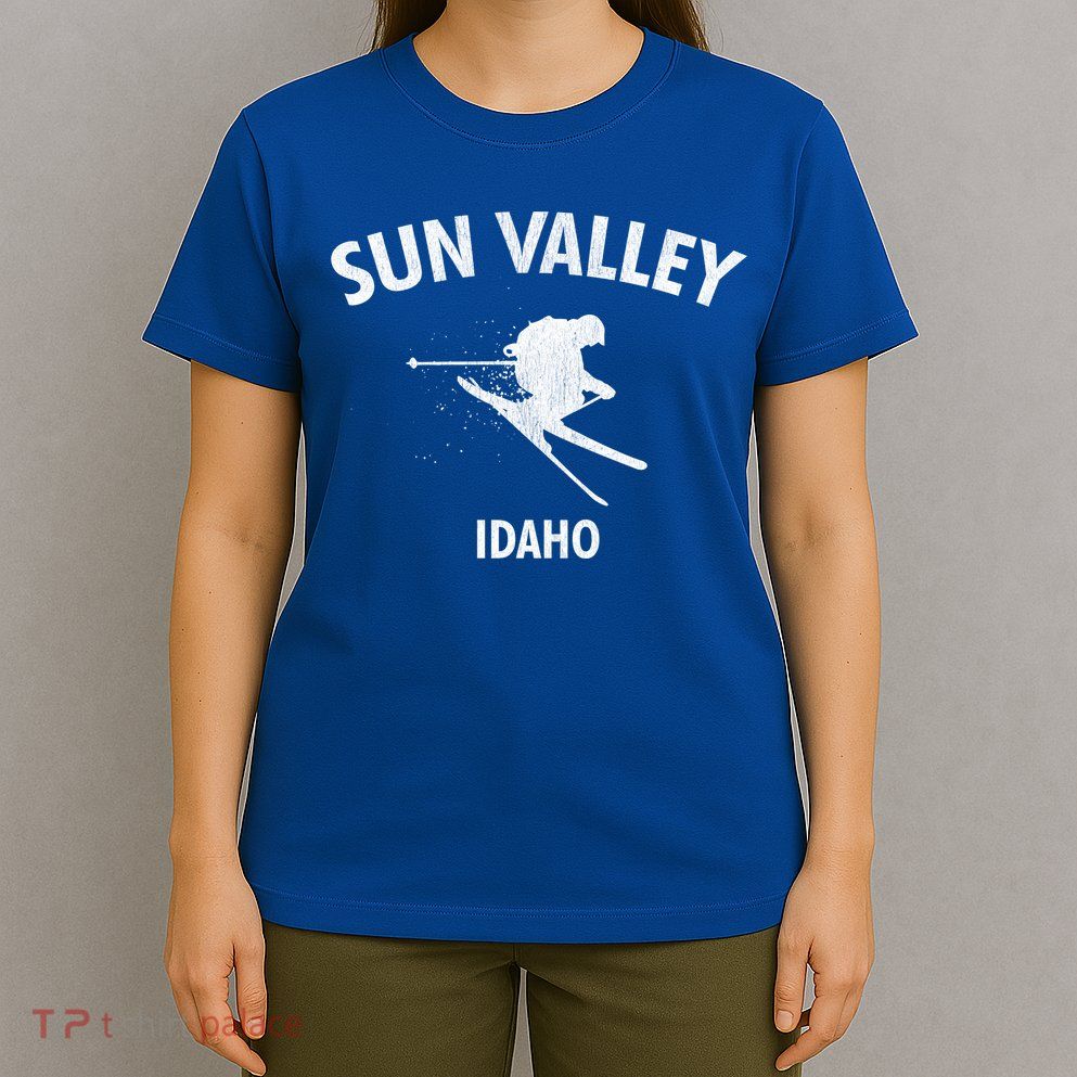 Sun Valley Skiing Gift Idaho Ski Gift T-Shirt