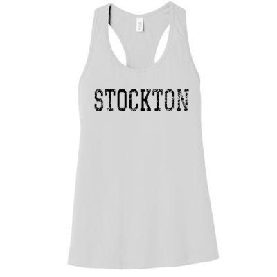 Stockton Vintage Women's Racerback Tank