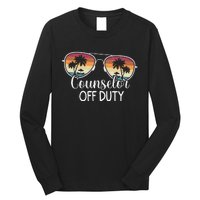 Summer Vacation School End Of Year Counselor Off Duty Long Sleeve Shirt