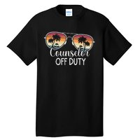 Summer Vacation School End Of Year Counselor Off Duty Tall T-Shirt