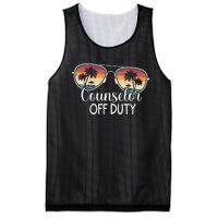 Summer Vacation School End Of Year Counselor Off Duty Mesh Reversible Basketball Jersey Tank