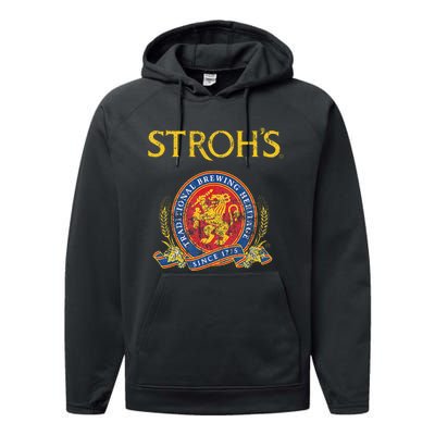 StrohS Vintage Performance Fleece Hoodie