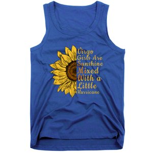 Sunflower Virgo September August Birthday Queen Gift Tank Top