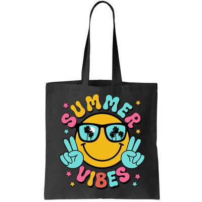 Summer Vibes Tropical Sunset Beach Vacation Bag