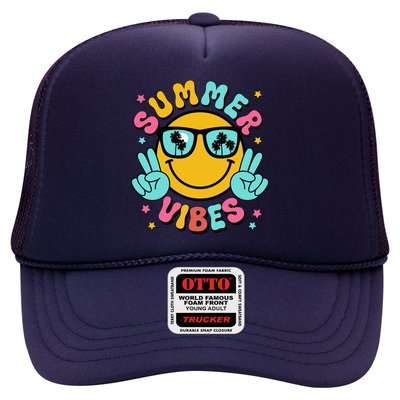 Summer Vibes Tropical Sunset Beach Vacation Hat