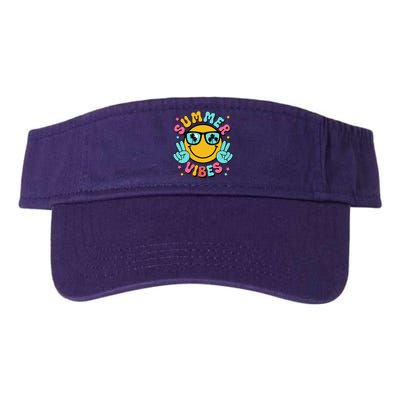 Summer Vibes Tropical Sunset Beach Vacation Visor
